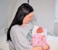 Prvým bábätkom, ktoré sa v nových priestoroch
narodilo je dievčatko Lea