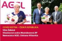 COVID SESTRA – ČESKÁ REPUBLIKA:
Věra Žáková
Všeobecná sestra Mezioborová JIP
Nemocnice AGEL Ostrava-Vítkovice