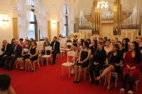 Slavnostní vyřazení maturantů na radnici Slezské Ostravy