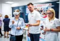 Návštěvníci Kardiodne si mohli vyzkoušet i virtuální realitu